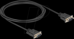 88218 Serial cable, RS-232, plug, slim, 2 m