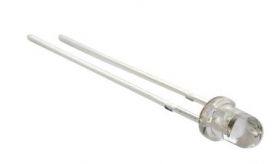 LED 5MM BIALA 5000MCD