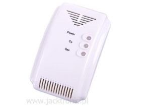 Detektor gazu i czadu 230V