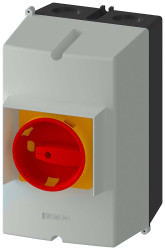 Przełącznik izolacyjny, 3RV1923, Przednia okładka, do użytku z: Usta powierzchniowe