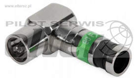 Gniazdo antenowe kÄ…towe kompresyjne E3007 IEC113