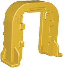 Szyna mocująca TE Connectivity HDSCS Zatrzask montażowy Obudowa złącza samochodowego