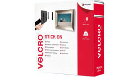 Taśma rzepowa szerokość 20mm Rzep Czarny VELCRO® długość 25m