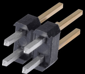 087-2-004-0-S-XS0-1260 Pin headers 2.54 mm, 2X02, straight