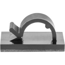 HellermannTyton 151-04464 MAGRB8 Cable Clips Black &#xD8;8mm 15pcs