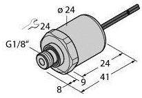 Turck Przetworniki ciśnienia 1 szt. PT1VR-1013-U1-WM0.5