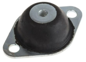 Mocowanie antywibracyjne, M6, Ø 64mm, H 20mm, 3.5, materiał: Guma 60 Shore A, RS PRO