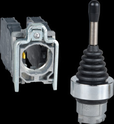 XD4PA14 Joystick, XB4, metal, 22 mm, black, 4 directions 1-stage, stay-p