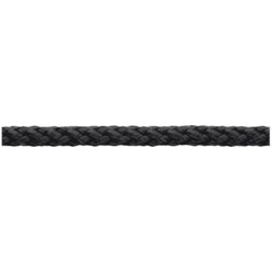 Sznur polipropylenowy pleciony (Ø x D) 4 mm x 200 m dörner + helmer 190018 czarny