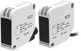 Czujniki fotoelektryczne Typu dyfuzyjnego odblaskowego PNP+NPN w obudowie prostokątnej zakres 2 m