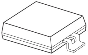 Fotodioda podczerwieni Si Montaż powierzchniowy PLCC 2L QSB34CGR onsemi