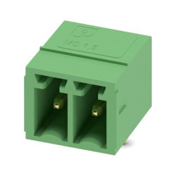 Listwa stykowa PCB 2-pinowe MC raster: 3.5 mm 1-rzędowe Phoenix Contact Mocowanie do lutowania falowego160 V W osłonie