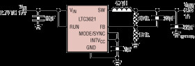 17V, 1A Synchronous Step-Down Regulator with 3.5μA Quiescent Current