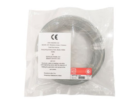 Przewód montażowy 0,05mm² Szary RS PRO ETFE 30 AWG 300 V dł. 50m 1/0,25 mm 160°C