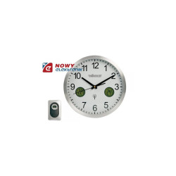 Zegar ścienny DCF 30cm z temp.
