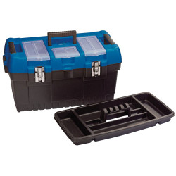 Draper 53887 564mm Large Tool Box with Tote Tray
