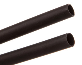 Rura termokurczliwa cienkościenna z klejem czarna RTCK_4,8-1,6-C