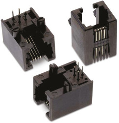 Złącze RJ14 Żeński Złącze RJ14 Przewlekany Wurth Elektronik, 90°, 6P/4C-żyłowe