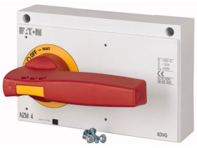 Napęd bezpośredni czerwono-żółty z blokadą NZM4-XDVR 266610 EATON