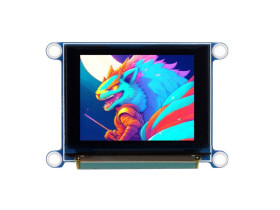 Waveshare 1.27inch RGB OLED Display Module, 128×96 Resolution, 262K Colors, SPI Interface