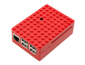 Pi-BLOX Pi3 Case - Red [Discontinued]