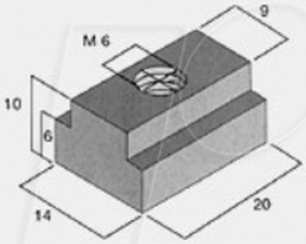 20394 Mounting kit for PRIMUS machine vices