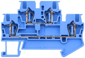 Zacisk do montażu na szynie DIN Siemens poziomy: 2 16AWGsprężynowa 8WH 500 V