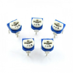 Potencjometr montażowy leżący 47kΩ - 5szt