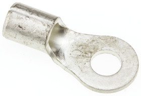 Zacisk oczkowy rozmiar przewodu 6.6mm² Ø 4mm nieizolowany średnica wew 4.3mm JST