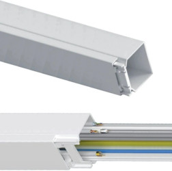 Korytko na Kable Kanał Elektroinstalacyjny 40x40x2000mm 2m AKS-Zielonka