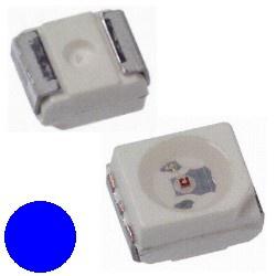 Dioda LED SMD PLCC-2 niebieska Iv=6..10mcd LBT676-K1
