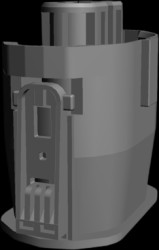 Socket, unequipped, 2 pole, straight, 1 row, black, 1-1355668-2