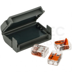 Mufa kablowa żelowa wielokrotnego użytku na 3 złączkę 0,2-4mm2 hermetyczna IPx8 ShellBOX MJBF-332