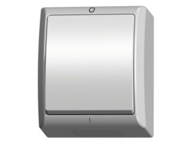 FALA Wyłącznik 2-biegunowy biały ŁNH-11H/00 OSPEL