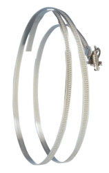 Opaska zaciskowa średnica wew 50 → 250mm Pas z mechanizmem szybkiego zwalniania Jubilee Stal nierdzewna