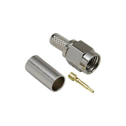 BKL 0409090 SMA Plug Connector Straight 50 &#x3A9; 1 GHz-18 GHz Range