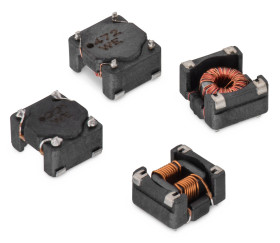 Filtr liniowy SMD sygnału współbieżnego 250 μH ±40% SRF: 100kHz Idc 2A, rdzeń ferrytowy