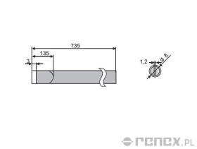 Grot do lutownicy GOOT PX-201 - 8S