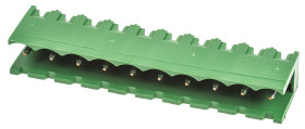 Blok zacisków wtykowych 10-pinowe raster: 5.08mm -rzędowe TE Connectivity Przewlekany 15.0A 300.0 V.