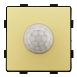 Czujnik ruchu PIR 200W, 60W dla LED - złoty, Tawoia Glass