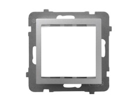 AS Adapter podtynkowy systemu OSPEL 45 do serii As srebro AP45-1G/m/18 OSPEL