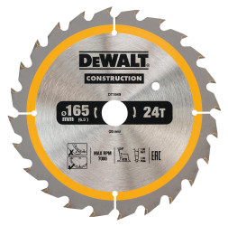 Circular saw blade 165mm 24 teeth Carbid