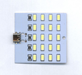 MINIATUROWA LAMPKA USB-C 20 LED SUPERJASNA (LEDUSB-PL20)