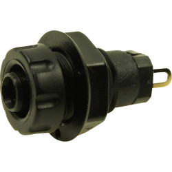 Cliff FCR14460D Jack Socket Vertical 4 mm Pin Black