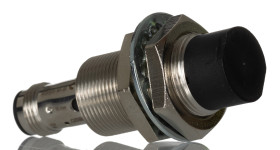 Czujnik zbliżeniowy M18 Indukcyjny 16 mm Omron Niewpuszczany 12 → 24 V DC długość 39mm Gwintowany