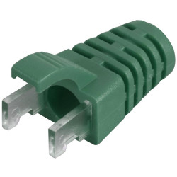 TUK Ltd SPEEDY RJ45 PS6Gn#100 Green strain relief boot Cat 6 plug pack of 100