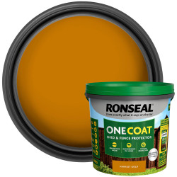 Ronseal KCB.8174503.41100.81 One Coat Shed &amp; Fence Protection Harvest Gold 5l