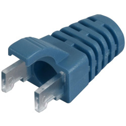 TUK Ltd SPEEDY RJ45 PS6Bl#100 Blue strain relief boot Cat 6 plug pack of 100