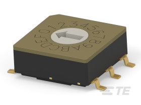 Przełącznik obrotowy 16-pozycyjny 16P SMD 20 mA -40 → +85°C