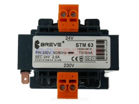 Transformator separacyjny 230V - 24V STM63